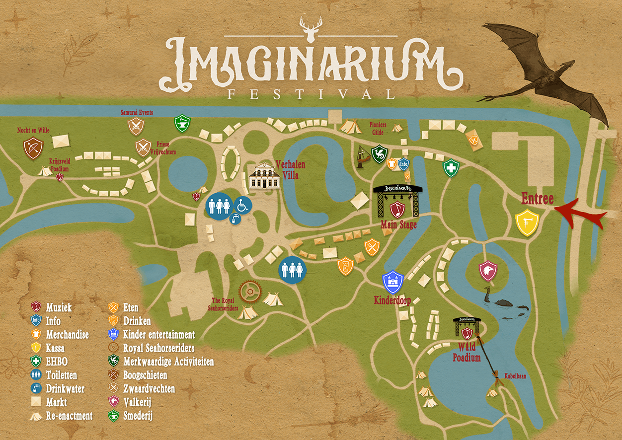 Programmaboekje Imaginarium 2026 - Plattegrond (1)